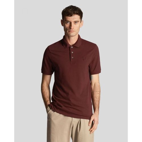 T-shirt SP400TON POLO SHIRT-Z562 BURGUNDY - Lyle & Scott - Modalova