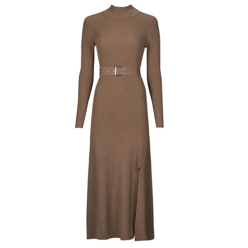 Robe LSLV BUCKLE BELT KNIT DRESS - Karl Lagerfeld - Modalova