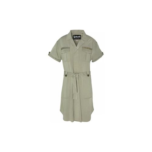 Robe LIGHT ARMY AVEC BRODERIES - Schott - Modalova
