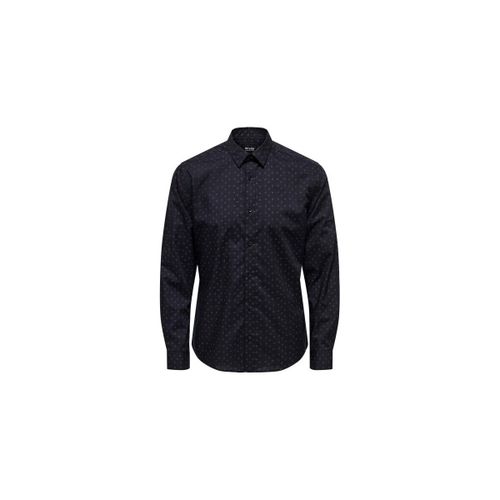 Chemise ONSSANE LIFE SLIM LS DITSY POPLIN SHIRT - Only & Sons - Modalova