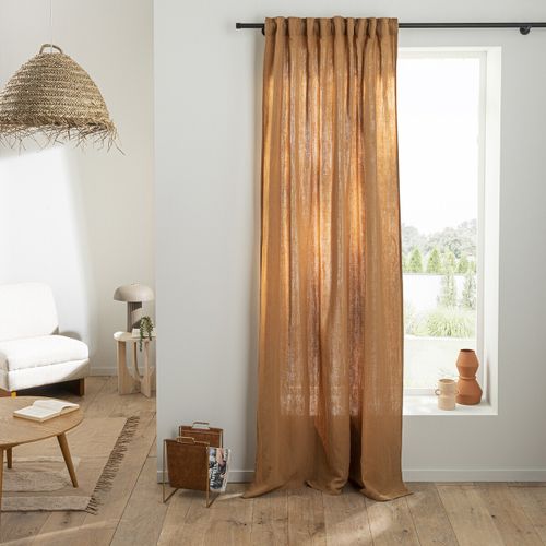 Rideaux, stores Rideau uni en gaze de coton pattes cachées à l'unité 140x260cm - Future Home - Modalova