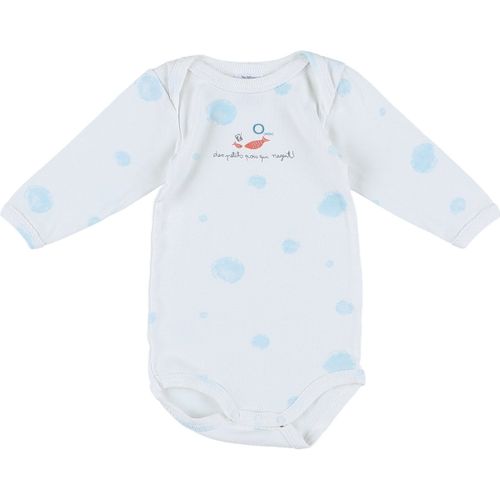 Bodys Petit Bateau Body blanc, bleu - Petit Bateau - Modalova