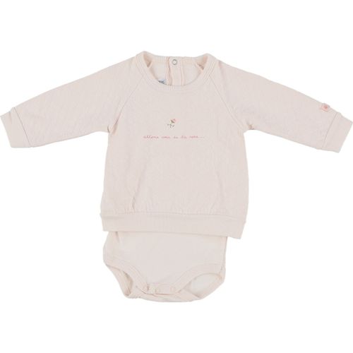 Bodys Petit Bateau Sweat/body rose - Petit Bateau - Modalova