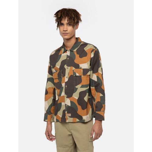 Chemise CAMO WORK SHIRT - DK0A864U0IP1-0IP IMPERIAL GREEN - Dickies - Modalova