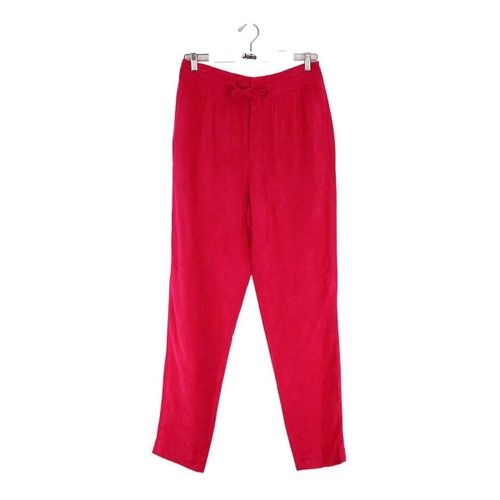 Pantalon Pantalon droit rose - Isabel Marant - Modalova