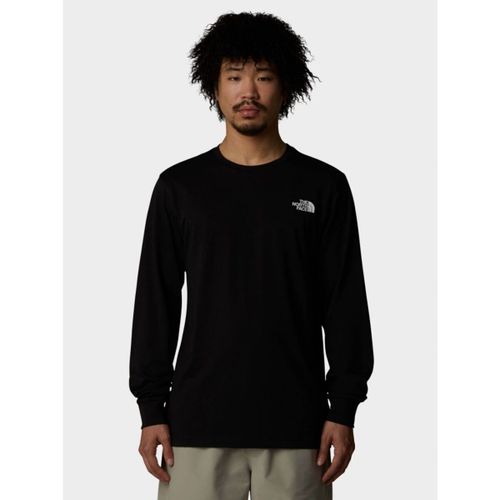 T-shirt NF0A8A6FJK31 - M L/S EASY TEE-BLACK - The North Face - Modalova