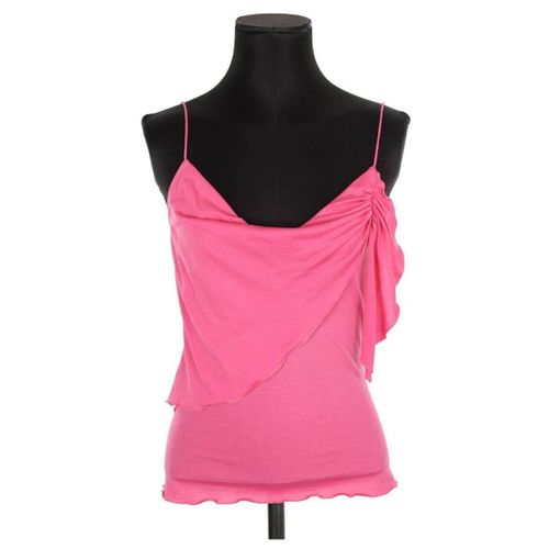 Blouses Top sans manche en soie rose - Diane Von Furstenberg - Modalova