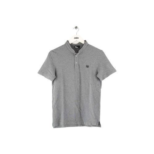 T-shirt Polo en coton gris - The Kooples - Modalova