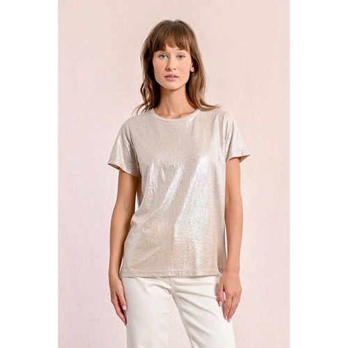 T-shirt Molly Bracken TS103DP-BEIGE - Molly Bracken - Modalova