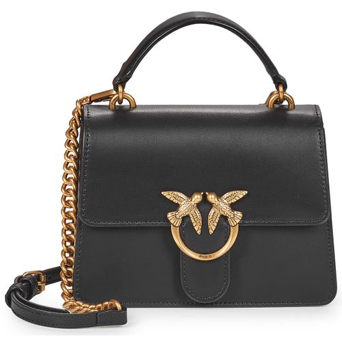 Sac Bandouliere LOVE ONE TOP HANDLE MINI LIGHT VITELLO SETA - Pinko - Modalova