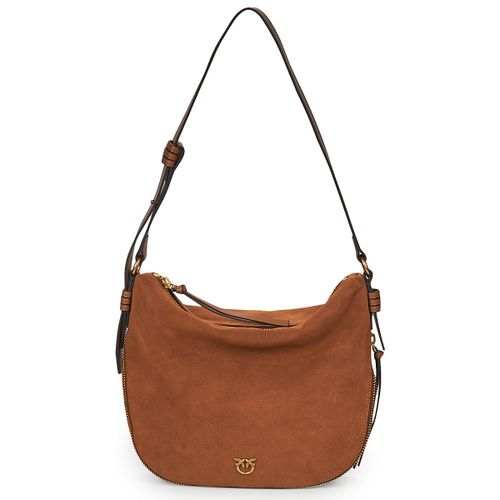 Sac a main HOBO ZIP AROUND CLASSIC SUEDE + VITELLO SETA - Pinko - Modalova