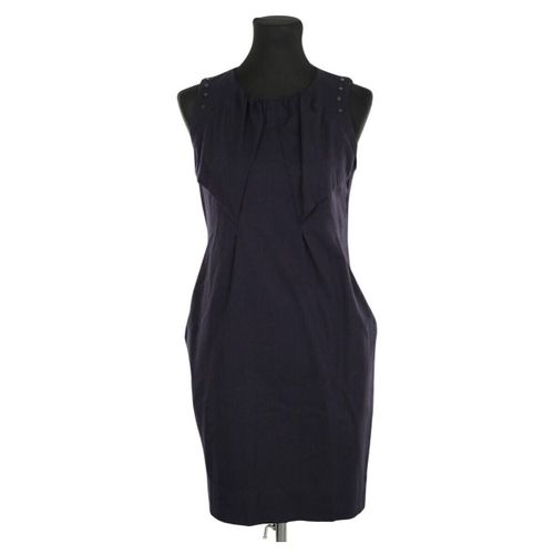 Robe Sandro Robe en laine bleue - Sandro - Modalova