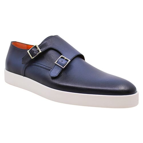 Richelieu double boucles - Santoni - Modalova