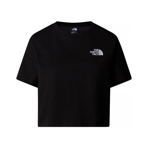 T-shirt NF0A87U4JK31 - W SIMPLE DOME CROPP-BLACK - The North Face - Modalova