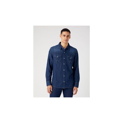 Chemise 112341088 27MW-BLUE DARK STONE - Wrangler - Modalova