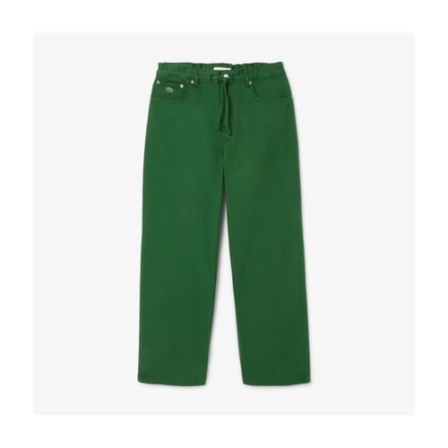 Pantalon WIDE FIT DENIM JEANS - Lacoste - Modalova