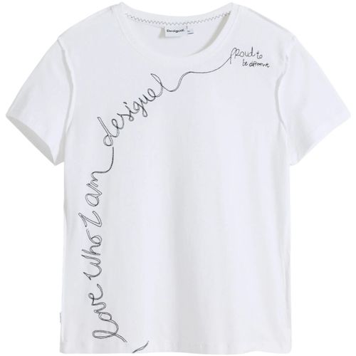 T-shirt Desigual TS_CHARLY 25WWTK08 - Desigual - Modalova