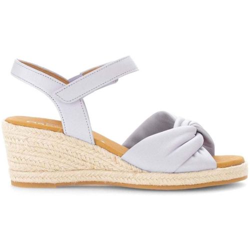 Sandales Sandale en cuir lisse à talon compensé - Gabor - Modalova