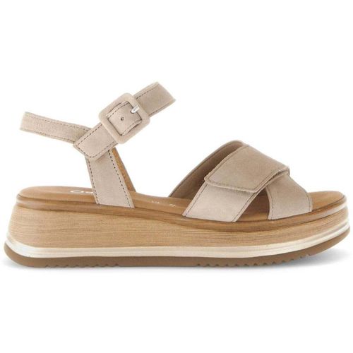 Sandales Sandale en cuir à talon compensé - Gabor - Modalova