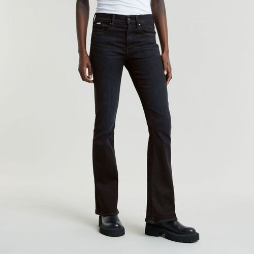 Jeans D21290-A634D G730 - 3301 FLARE-WORN IN BLACK VORTEX - G-Star Raw - Modalova