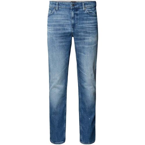 Jeans Delaware Bo Slim fit Stretch Denim Jeans Bright Blue - BOSS - Modalova