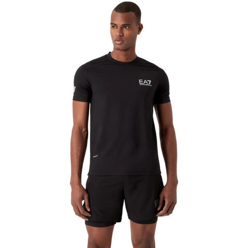 T-shirt 8NPT22 PJEMZ-1200 BLACK - Emporio Armani EA7 - Modalova