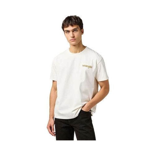 T-shirt 112362817 CASEY JONES-ECRU - Wrangler - Modalova