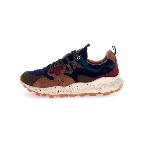 Baskets basses YAMANO 3 - 2017818 01-2B32 MUD LIGHT BROWN NAVY - Flower Mountain - Modalova