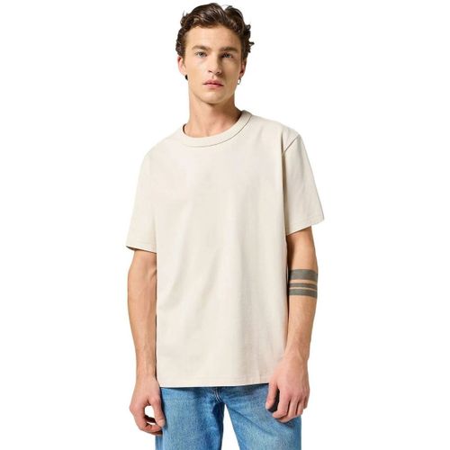 T-shirt 112357430 SOLID TEE-WHITE - Wrangler - Modalova