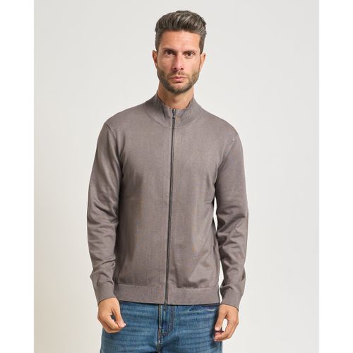 Gilet Cardigan en fil doux - EAX - Modalova