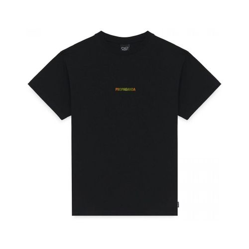 T-shirt PRTS566-RIBS GRADIENT BLACK - Propaganda - Modalova
