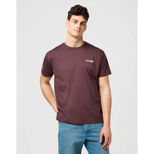 T-shirt 112371468 VINTAGE TEE-MAHOGANY - Wrangler - Modalova