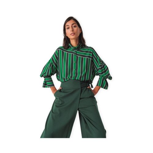Blouses Lone Shirt - Green Stripes - Skfk - Modalova