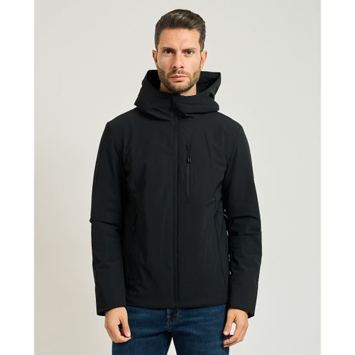 Blouson Blouson avec capuche et patch logo - Refrigue - Modalova