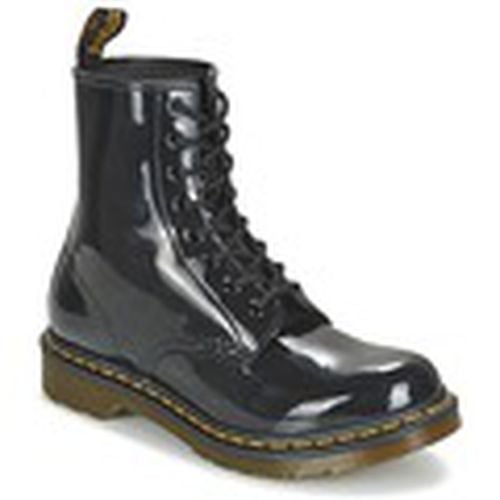 Botines 1460 W BLACK PATENT LAMPER para mujer - Dr. Martens - Modalova