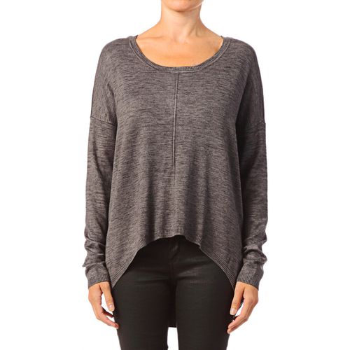 Camicetta Glory Aura LS Zipper Blouse 10115665 Gris - Vero moda - Modalova