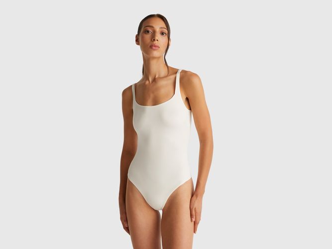 Benetton, Corps Super Extensible, Taille: L, Crème - United Colors of Benetton - Modalova