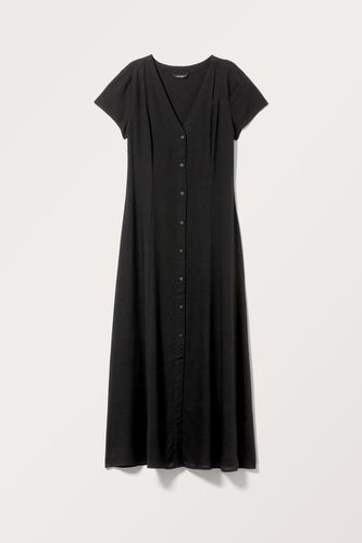 Kurzärmliges Maxi-Hemdkleid - Monki - Modalova