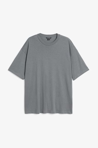 Oversize-T-Shirt - Grau - Monki - Modalova