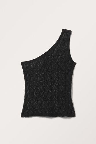 One-Shoulder-Top Aus Spitze - Monki - Modalova