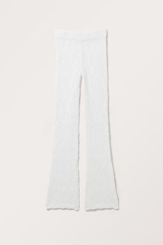 Strickhose Mit Stretch - Weiß - Monki - Modalova