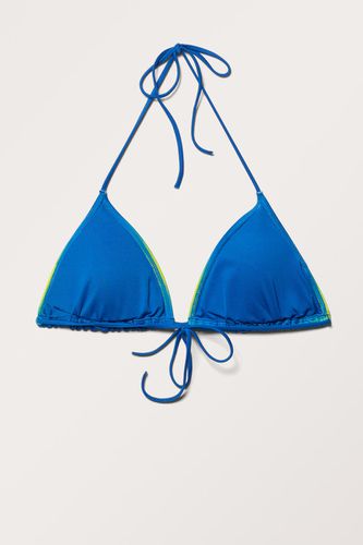 Triangel-Bikinitop Mit Trägern - Gelb - Monki - Modalova