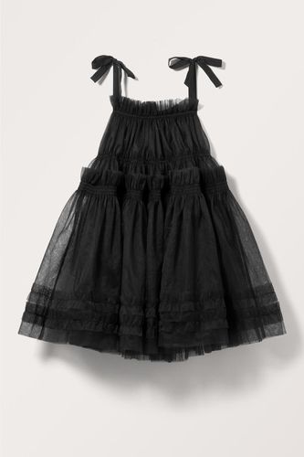 Bauschiges Babydoll-Kleid - Schwarz - Monki - Modalova