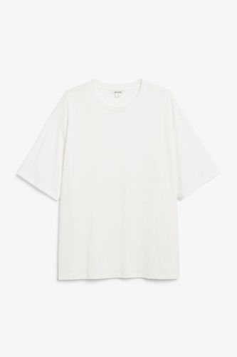 Oversize-T-Shirt - Weiß - Monki - Modalova