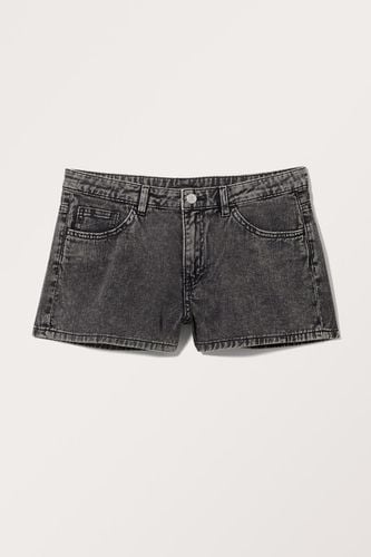 Kurze Mini-Shorts Aus Twill - Schwarz - Monki - Modalova