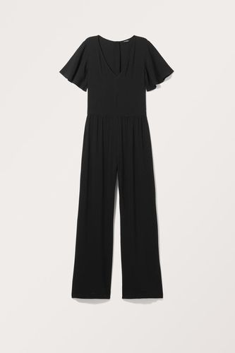 Fließender Jumpsuit Mit Kurzen Ärmeln - Monki - Modalova