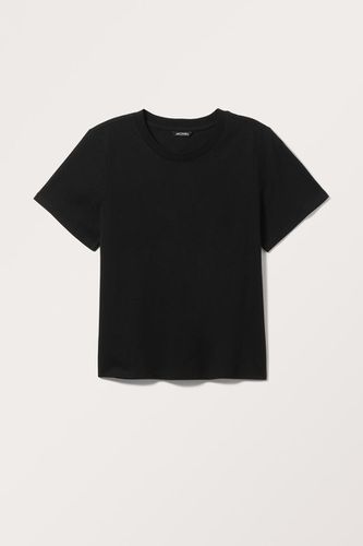 T-Shirt Mit Grafikdruck - Schwarz - Monki - Modalova