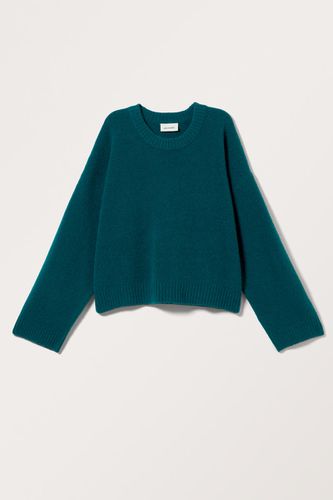 Oversize-Strickpullover Mit Langen Ärmeln - Türkis - Monki - Modalova