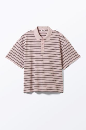 Gestreiftes Polo-Shirt In Relaxed Fit - Monki - Modalova