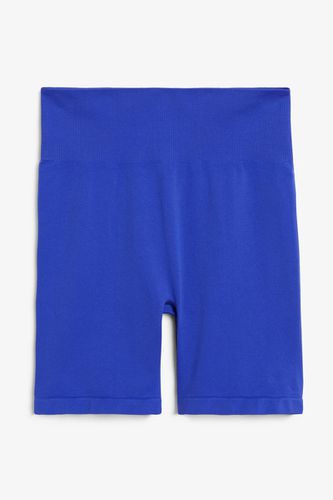 Nahtlose Bikershorts - Blau - Monki - Modalova